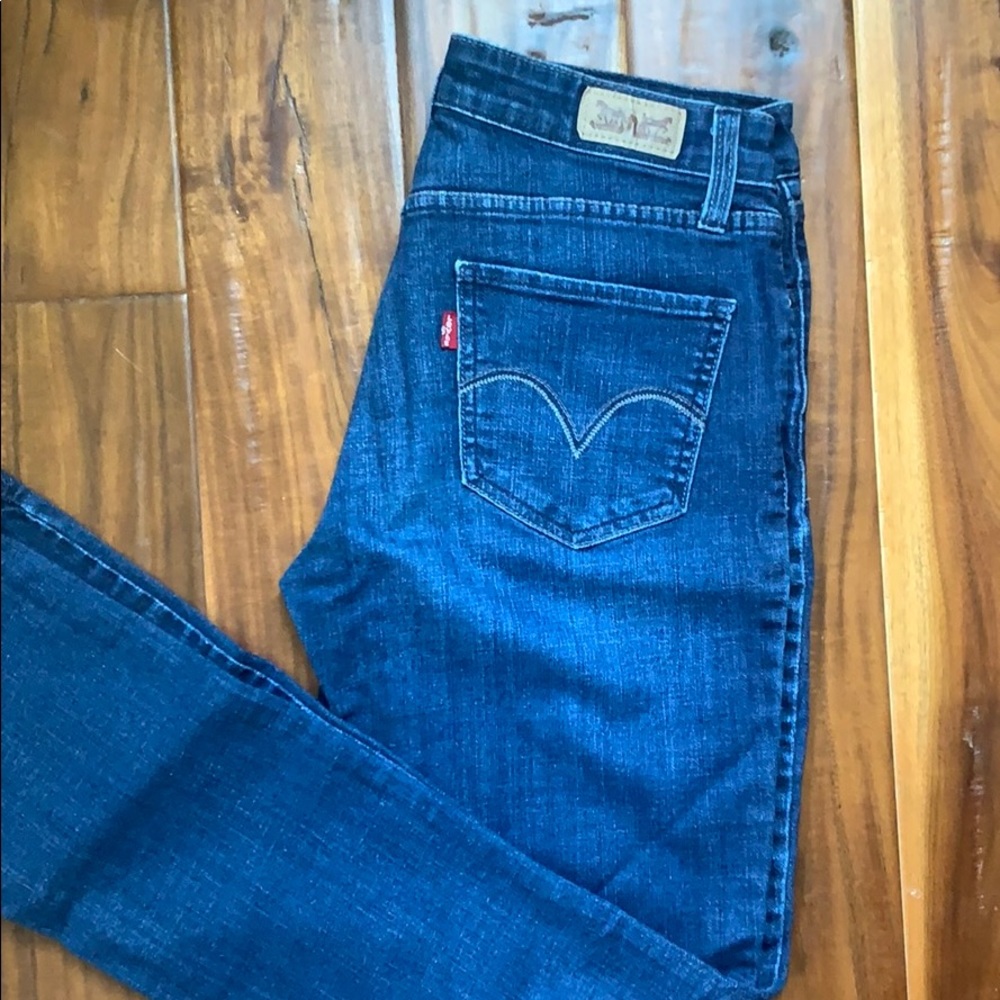 Levi’s mid rise skinny